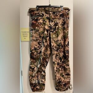 Sitka Thunderhead Pant. Size XL